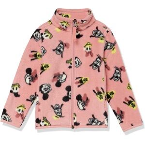 Disney Girls Polar Fleece Full-Zip Jacket